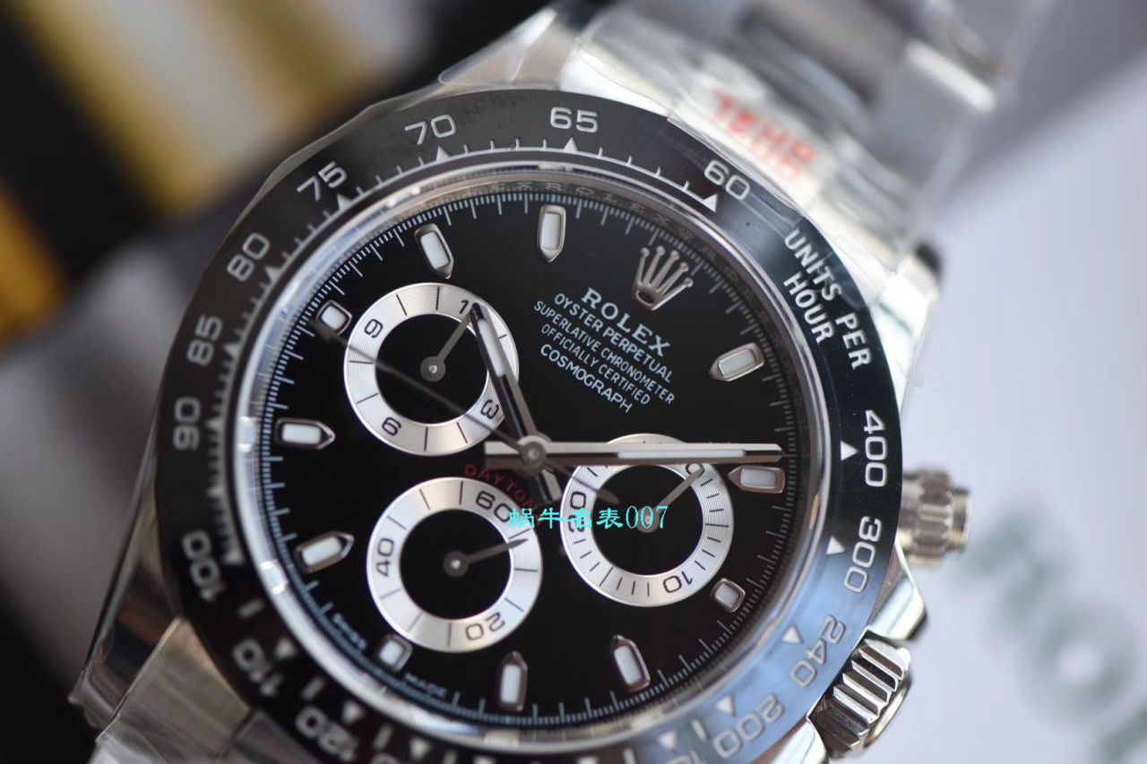   NOOB厂劳力士迪通拿手表  N厂熊猫迪V3升级版来袭宇宙计型迪通拿116500LN-78590腕表 / R380