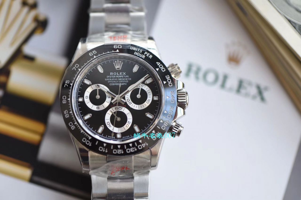   NOOB厂劳力士迪通拿手表  N厂熊猫迪V3升级版来袭宇宙计型迪通拿116500LN-78590腕表 / R380