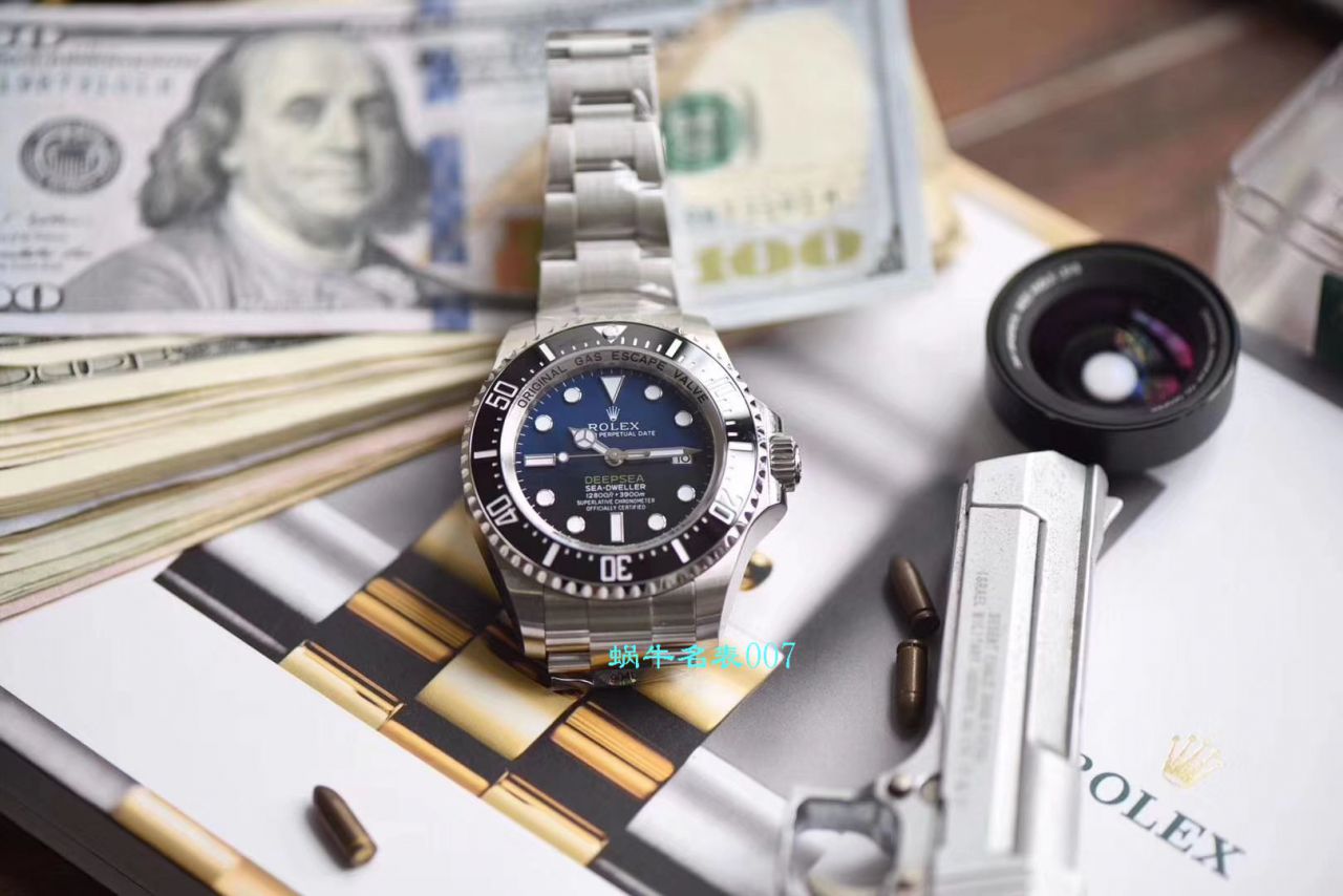   AR厂超级904L精钢渐变蓝鬼王手表  劳力士海使型116660-98210 蓝盘腕表 / R381