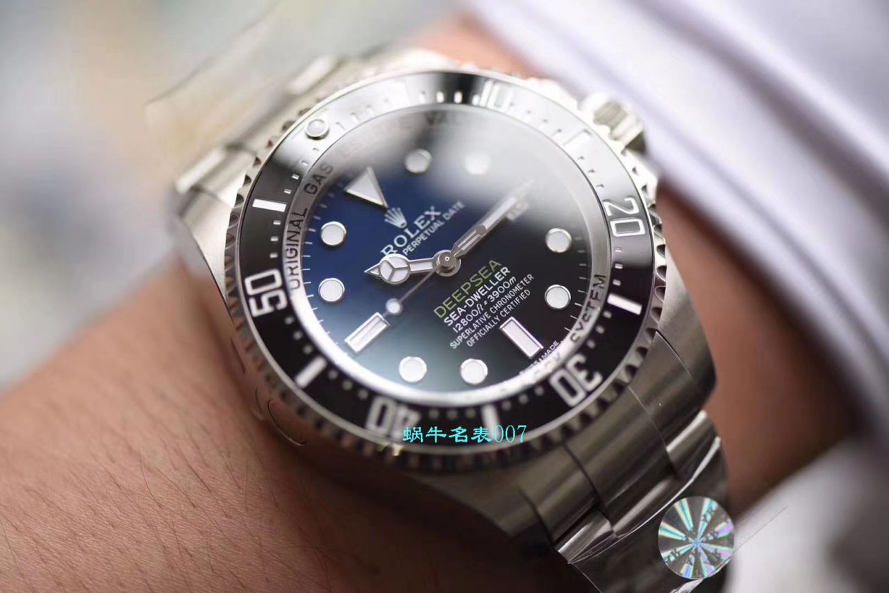   AR厂超级904L精钢渐变蓝鬼王手表  劳力士海使型116660-98210 蓝盘腕表 / R381