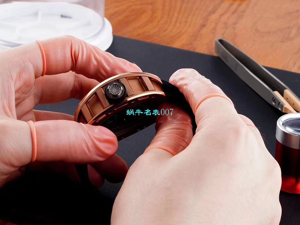 视频评测EUR厂Richard Mille仿表价格  俄罗斯紫金版理查德米勒至尊鬼王RM052 / RM052jin