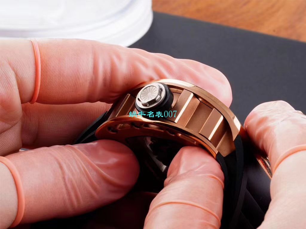 视频评测EUR厂Richard Mille仿表价格  俄罗斯紫金版理查德米勒至尊鬼王RM052 / RM052jin