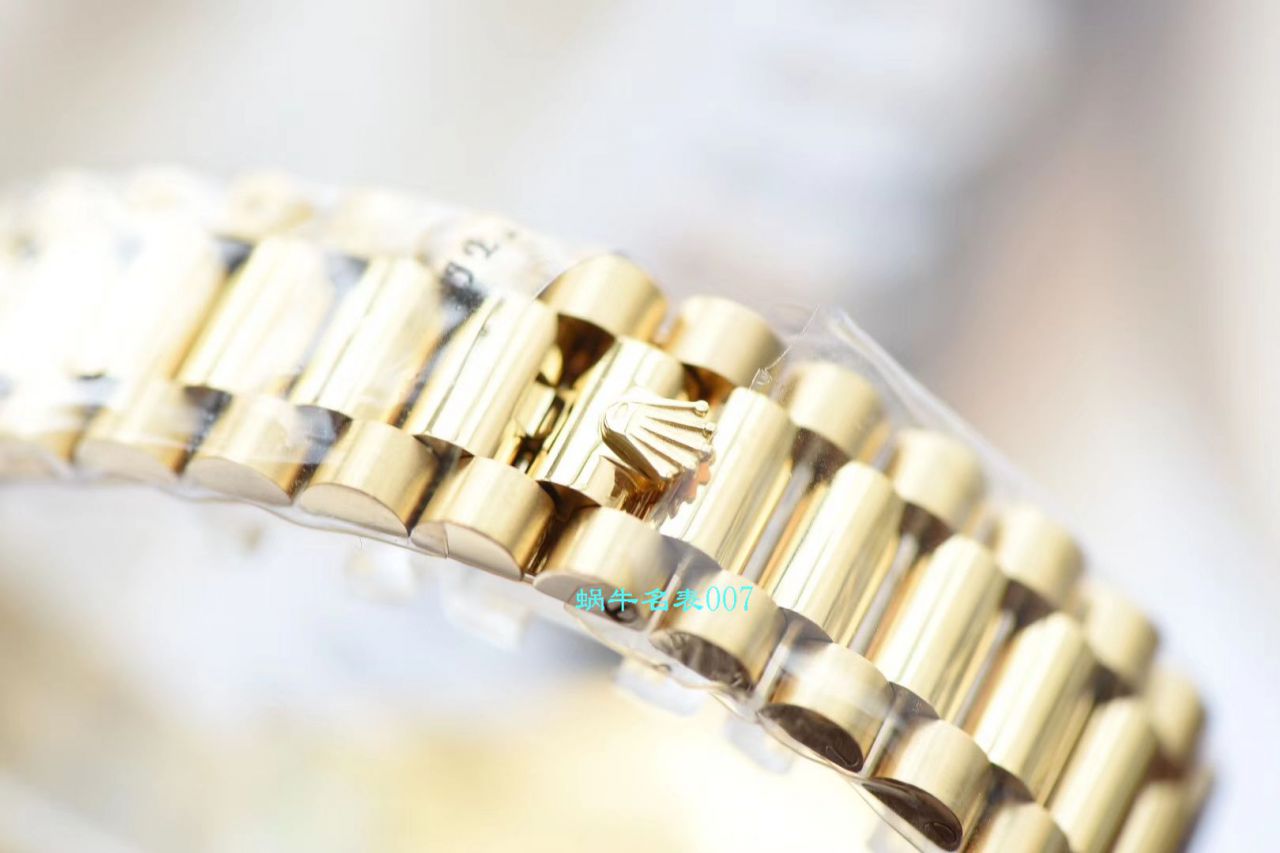   EW厂Rolex表  劳力士星期日历型系列218238-83218 香槟面表盘腕表 / R382