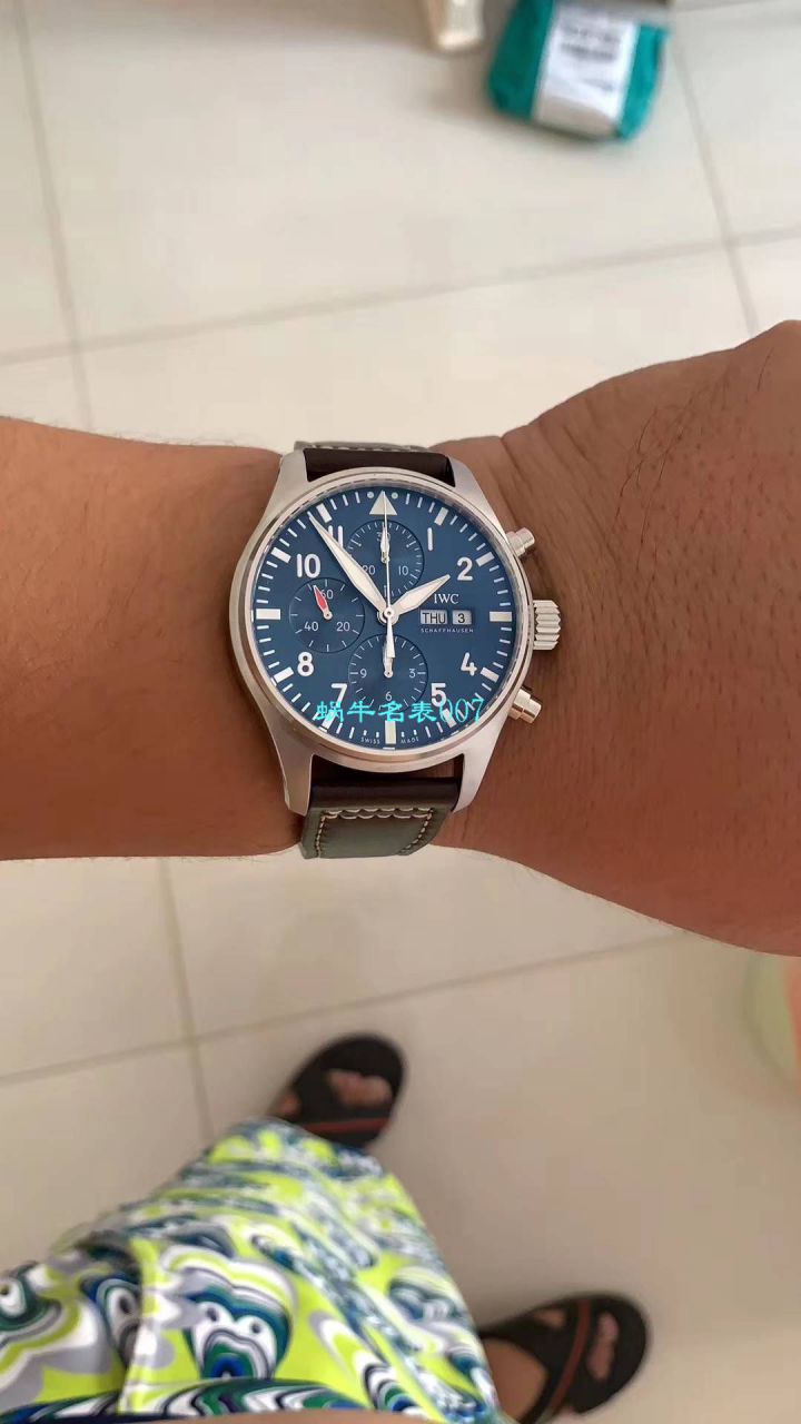 视频评测、稀缺原单❗最新大全套，万国小王子  IWC万国表飞行员系列IW377714腕表(小王子) / WG350