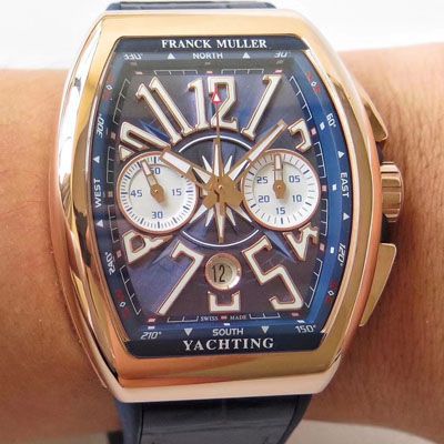   台湾厂Franck Muller  法兰克穆勒MEN'S COLLECTION系列V 45 CC DT YACHT腕表