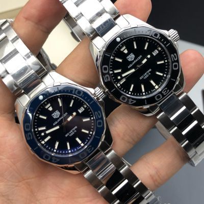   Tag Heuer渠道女装原单  泰格豪雅竞潜系列WAY131S.BA0748，WAY131K.BA0748腕表