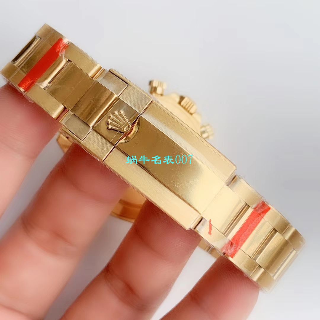   N厂表独家真正4130机芯  劳力士宇宙计型迪通拿116508金盘腕表 / R389