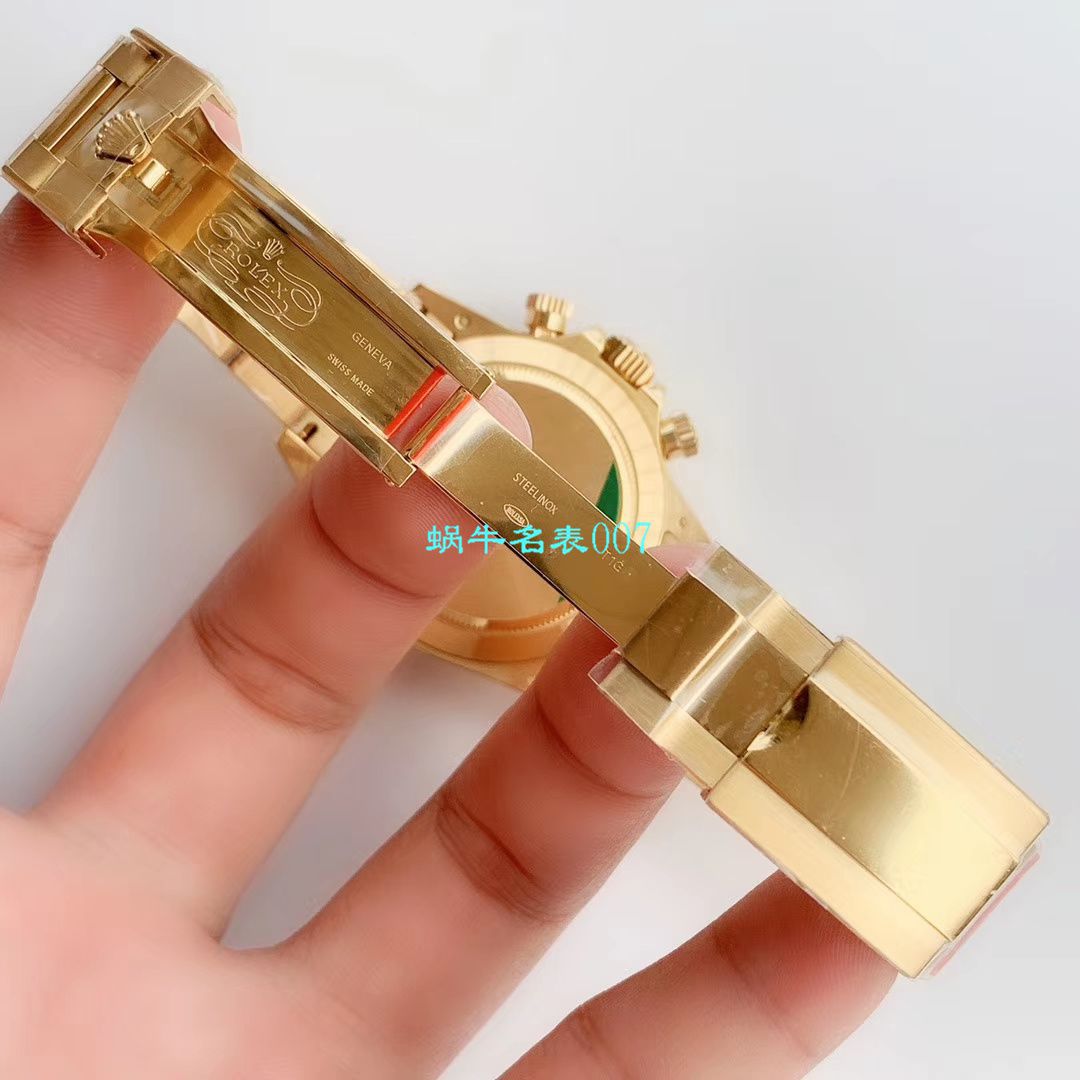   N厂表独家真正4130机芯  劳力士宇宙计型迪通拿116508金盘腕表 / R389