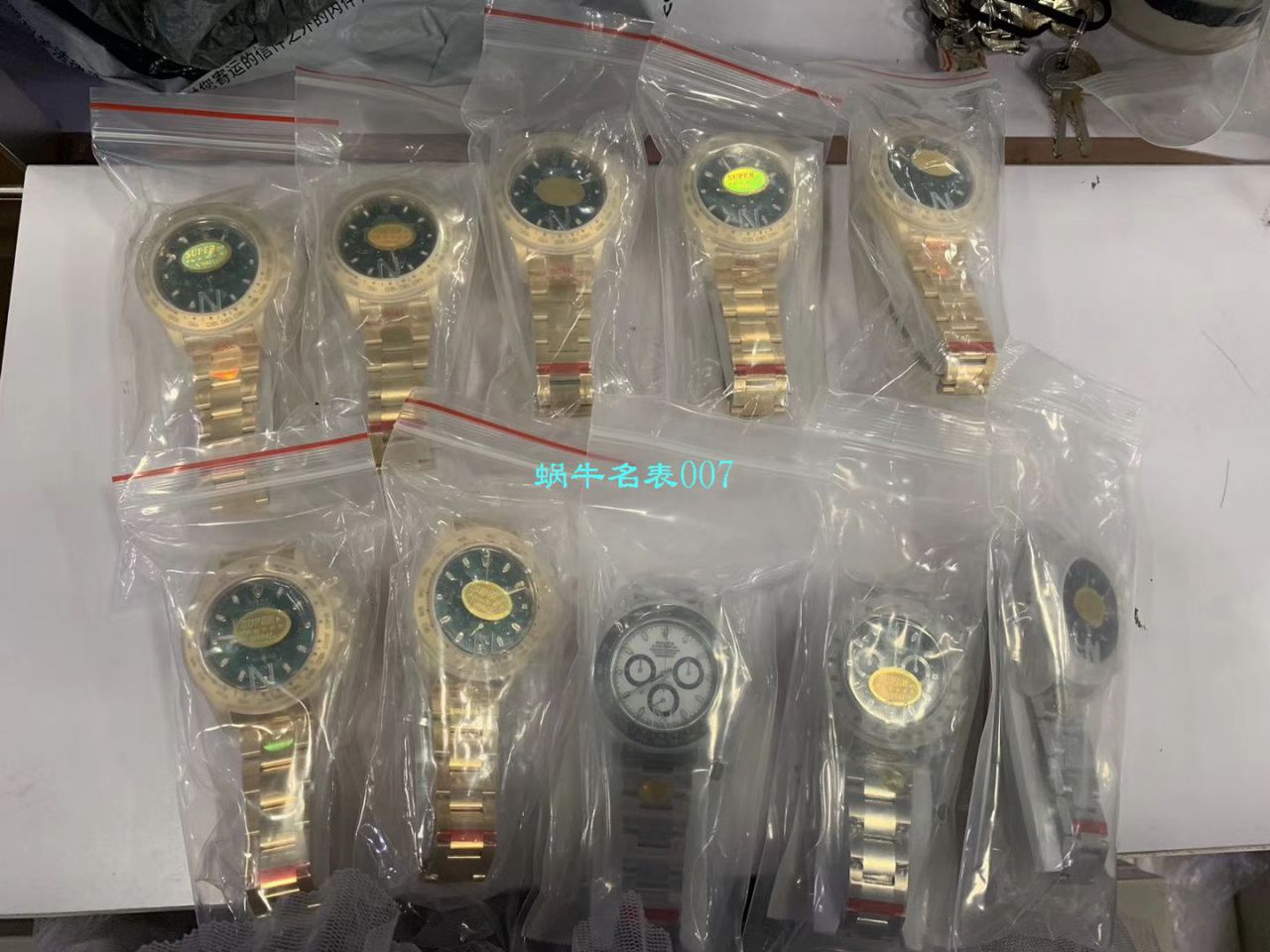   N厂表独家真正4130机芯  劳力士宇宙计型迪通拿116508金盘腕表 / R389