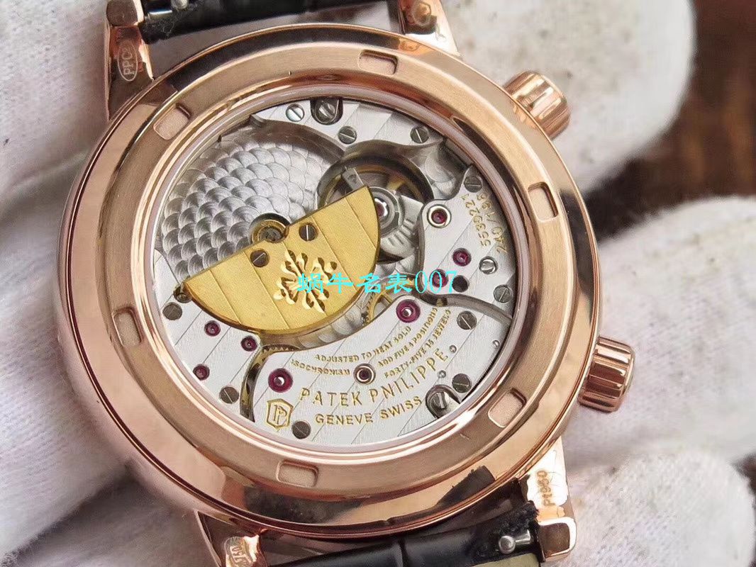   台湾厂PATEK PHILIPPE表  百达翡丽超级复杂功能计时系列6104R-001腕表 / BD232