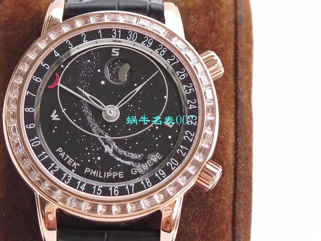   台湾厂PATEK PHILIPPE表  百达翡丽超级复杂功能计时系列6104R-001腕表 / BD232