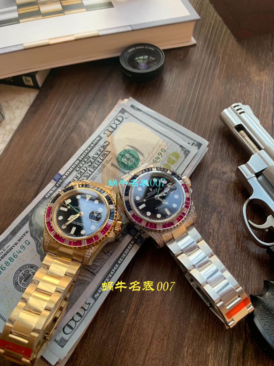   LF厂Rolex  劳力士格林尼治型II系列镶钻116758 SAru-78208,116759 SAru-78209腕表 / R389