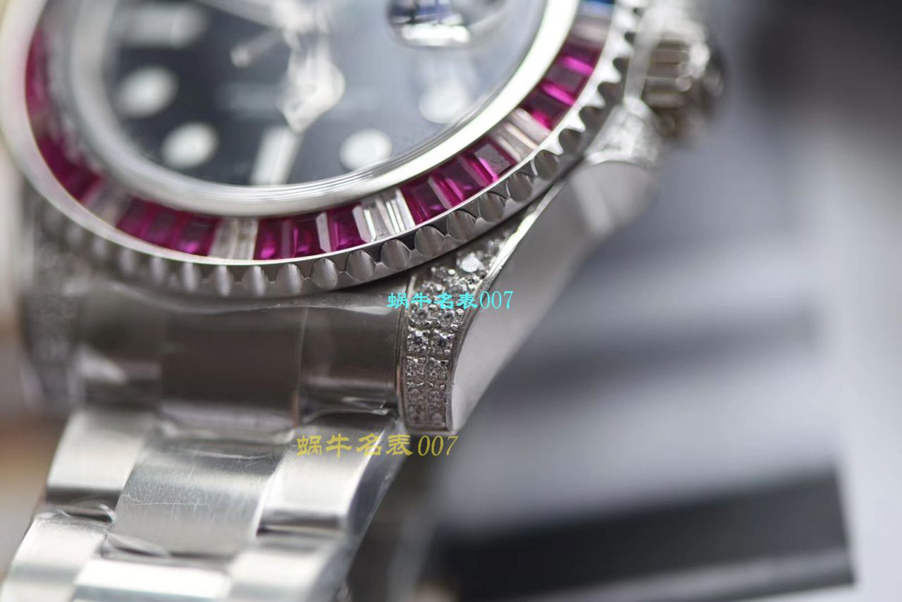   LF厂Rolex  劳力士格林尼治型II系列镶钻116758 SAru-78208,116759 SAru-78209腕表 / R389