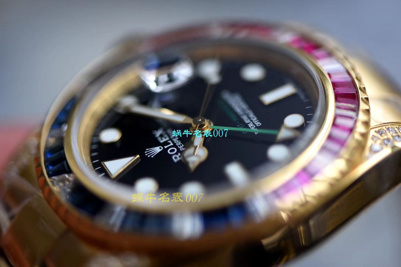   LF厂Rolex  劳力士格林尼治型II系列镶钻116758 SAru-78208,116759 SAru-78209腕表 / R389
