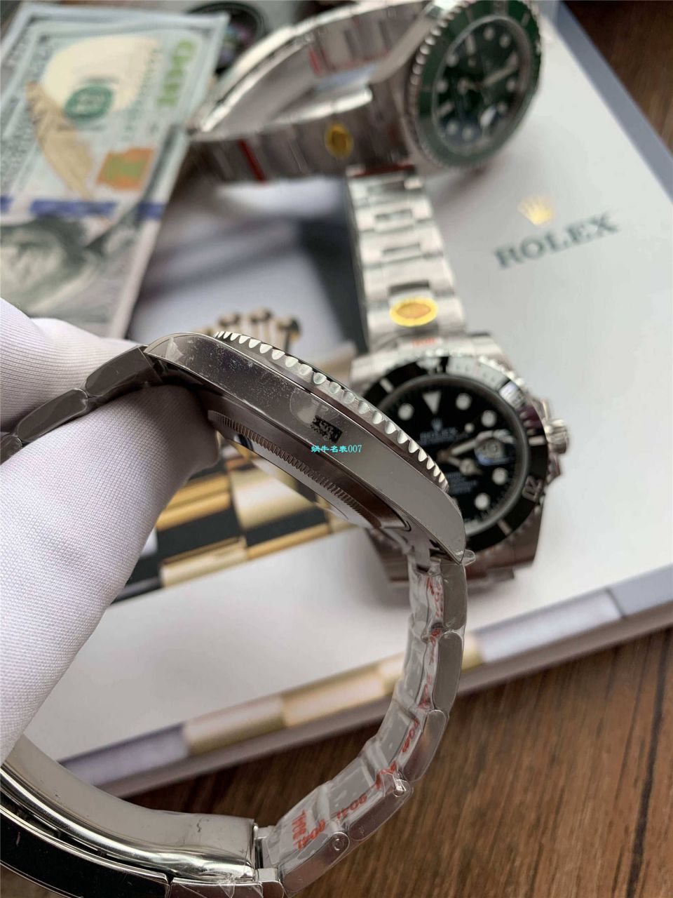 视频评测N厂V10版本Rolex黑水鬼表  劳力士潜航者型系列116610LN-97200黑盘腕表 / R391