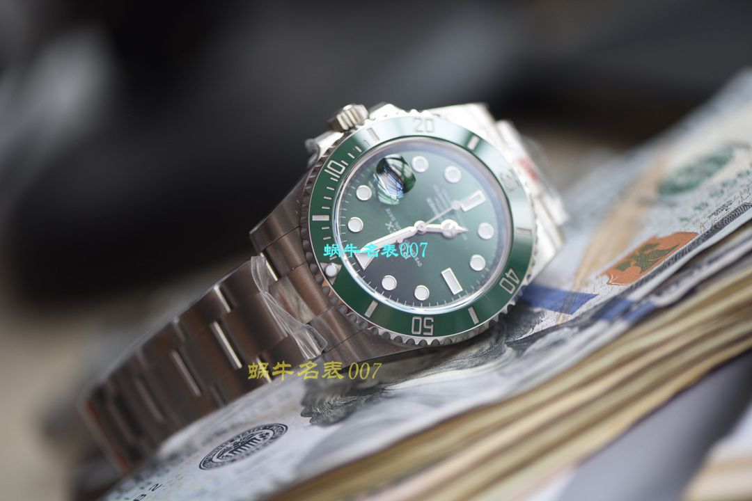 视频评测最完‎美​Rolex绿水鬼‎SUBN厂V10升​级版  劳力士潜航者型系列116610LV-97200绿盘腕表 / R392