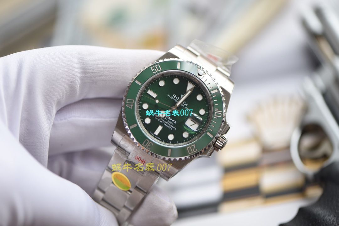 视频评测最完‎美​Rolex绿水鬼‎SUBN厂V10升​级版  劳力士潜航者型系列116610LV-97200绿盘腕表 / R392