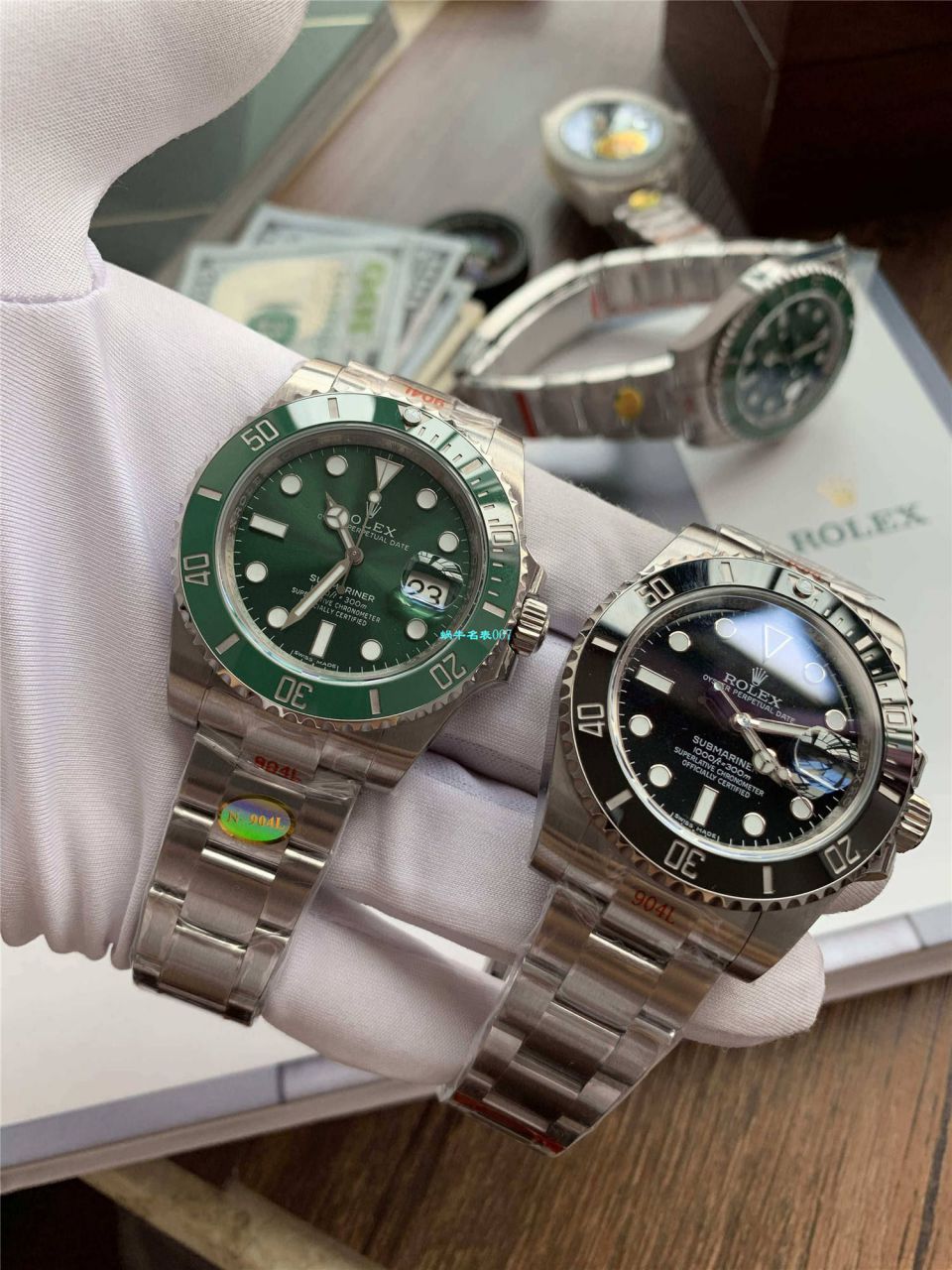 视频评测最完‎美​Rolex绿水鬼‎SUBN厂V10升​级版  劳力士潜航者型系列116610LV-97200绿盘腕表 / R392