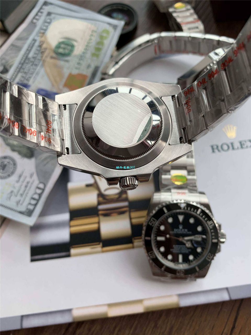 视频评测最完‎美​Rolex绿水鬼‎SUBN厂V10升​级版  劳力士潜航者型系列116610LV-97200绿盘腕表 / R392
