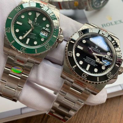 视频评测最完‎美​Rolex绿水鬼‎SUBN厂V10升​级版  劳力士潜航者型系列116610LV-97200绿盘腕表 / R392