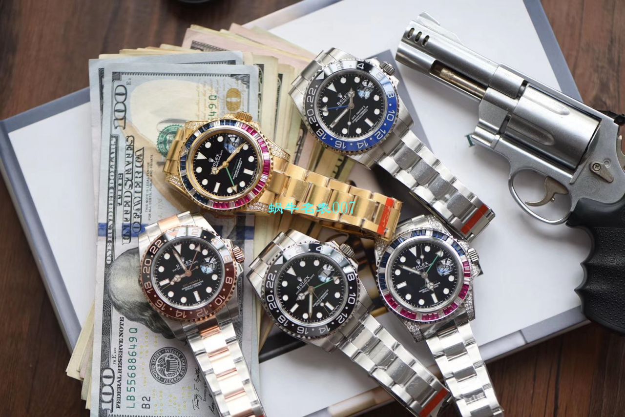   LF厂Rolex表土豪版彩虹钻  劳力士格林尼治型II系列116759 SAru-78209腕表 / R396