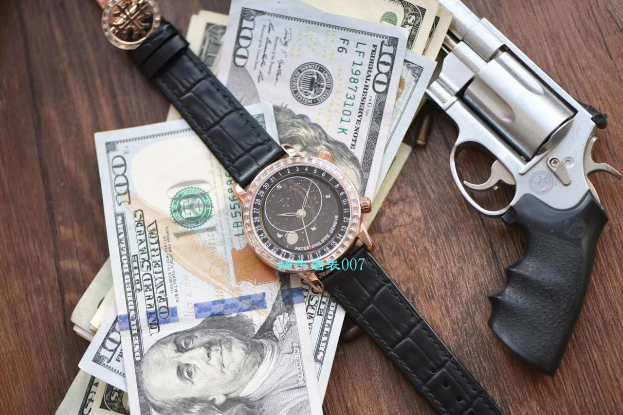   台湾厂PATEK PHILIPPE表  百达翡丽超级复杂功能计时系列6104R-001腕表 / BD232