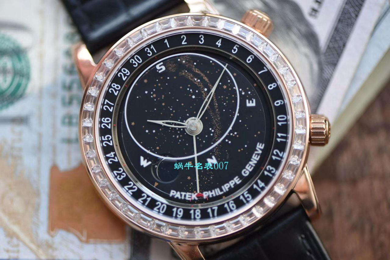   台湾厂PATEK PHILIPPE表  百达翡丽超级复杂功能计时系列6104R-001腕表 / BD232