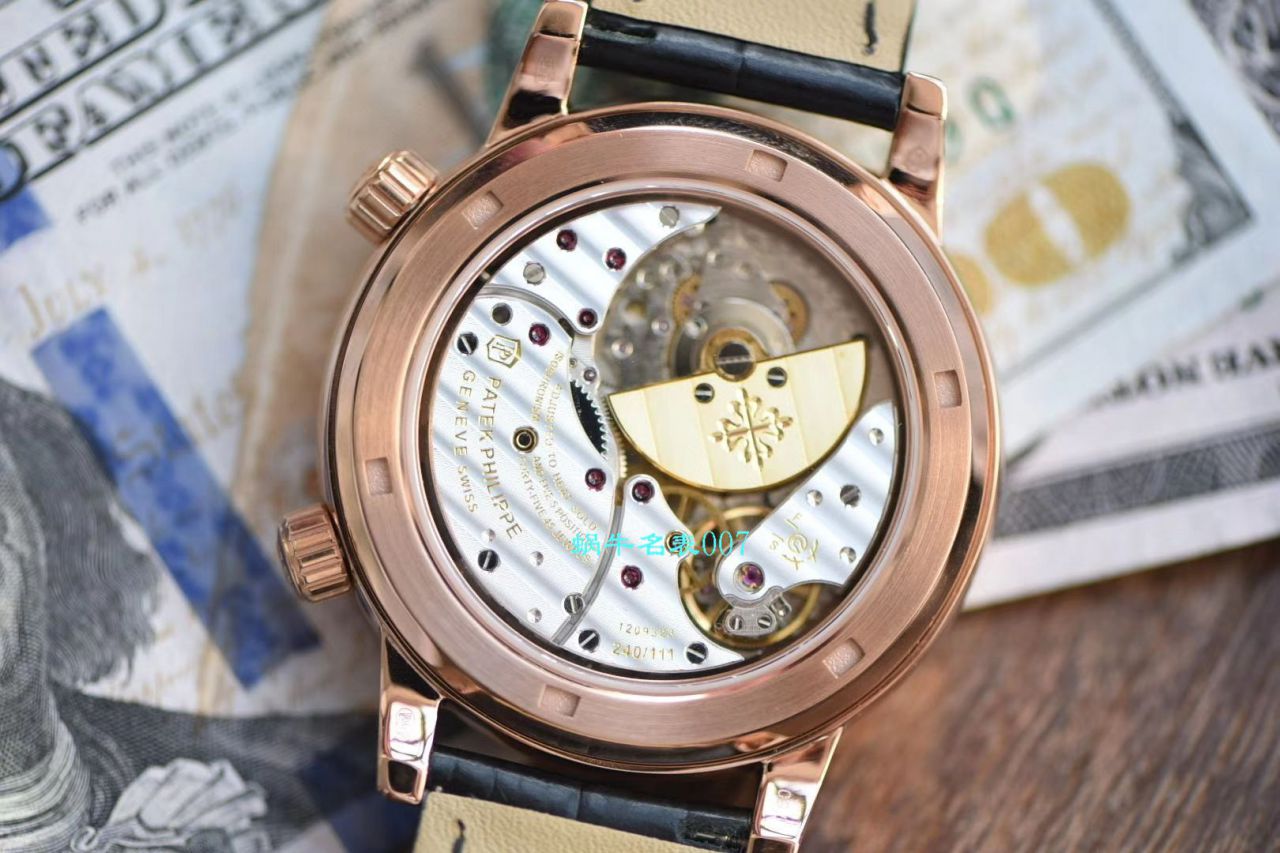   台湾厂PATEK PHILIPPE表  百达翡丽超级复杂功能计时系列6104R-001腕表 / BD232