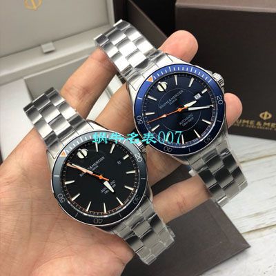   渠道原单Baume&Mercier  名士表克里顿俱乐部系列M0A10340，10378腕表