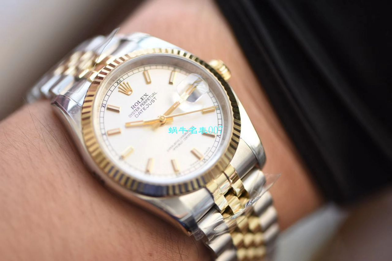 视频评测AR厂Rolex  劳力士 DATEJUST超级904L最强V2升级版116233日志型36系列腕表 / R398