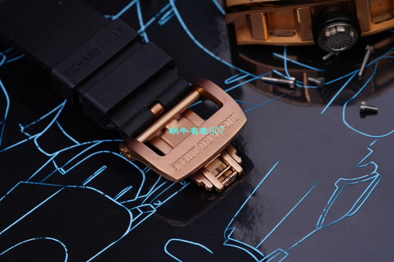 视频评测EUR厂Richard Mille仿表价格  俄罗斯紫金版理查德米勒至尊鬼王RM052 / RM052jin
