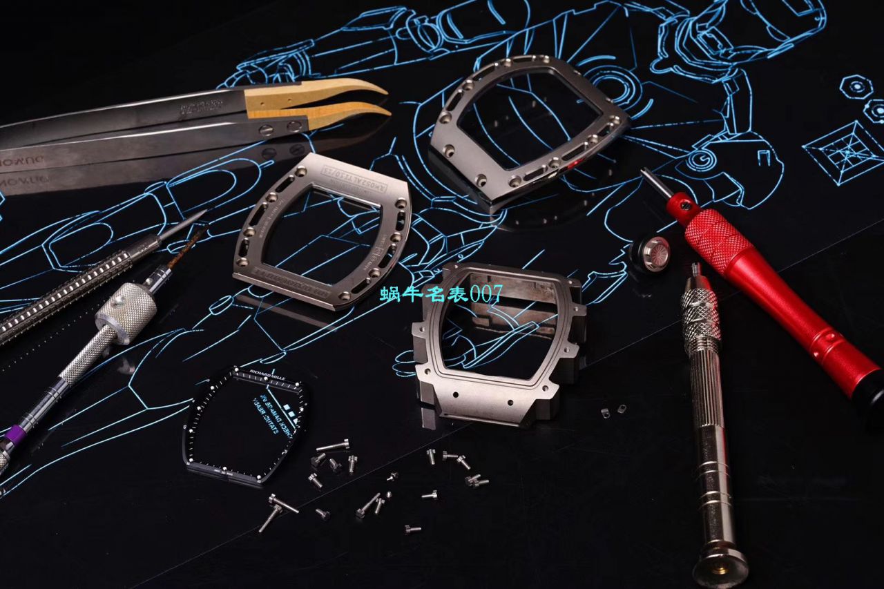 视频评测EUR厂Richard Mille仿表价格  俄罗斯紫金版理查德米勒至尊鬼王RM052 / RM052jin