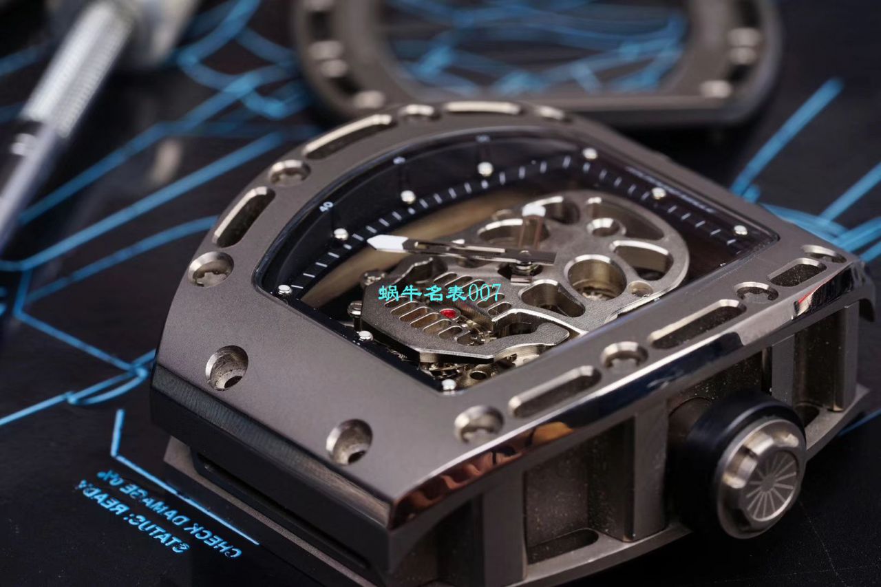 视频评测EUR厂Richard Mille仿表价格  俄罗斯紫金版理查德米勒至尊鬼王RM052 / RM052jin