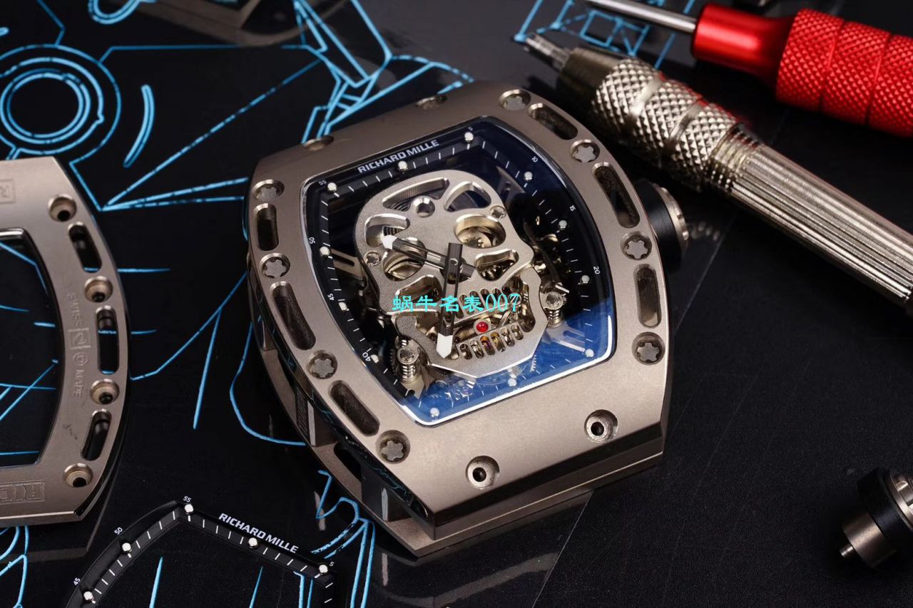 视频评测EUR厂Richard Mille仿表价格  俄罗斯紫金版理查德米勒至尊鬼王RM052 / RM052jin