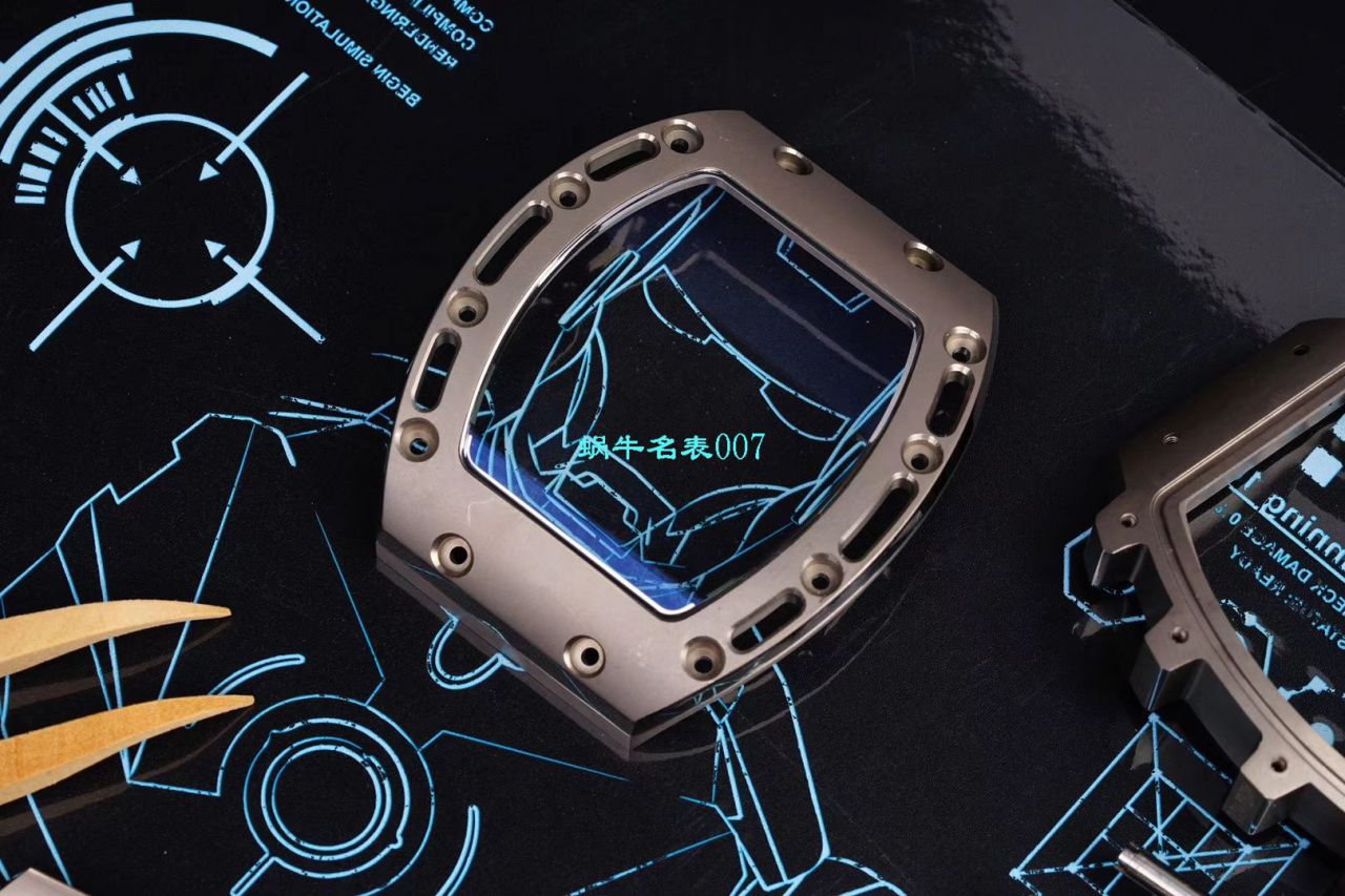 视频评测EUR厂Richard Mille仿表价格  俄罗斯紫金版理查德米勒至尊鬼王RM052 / RM052jin