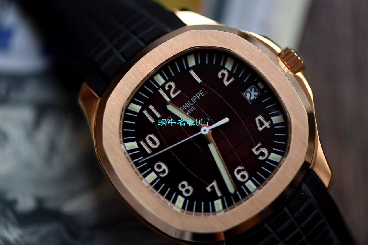   V6厂鹦鹉螺  百达翡丽AQUANAUT系列5167A-001，5167R-001，5168G-001三面腕表 / BD236