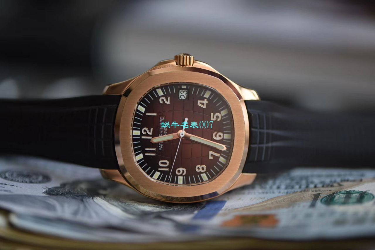   V6厂鹦鹉螺  百达翡丽AQUANAUT系列5167A-001，5167R-001，5168G-001三面腕表 / BD236