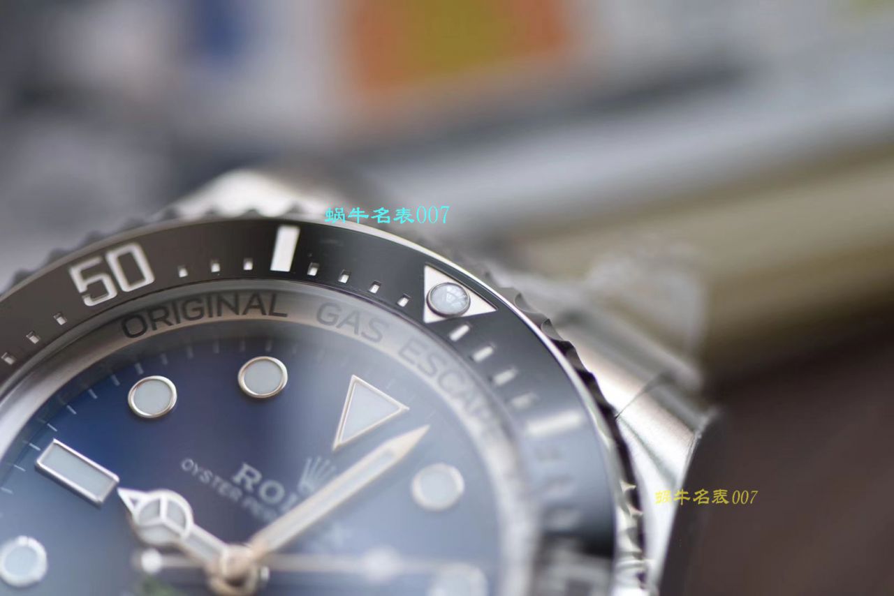 视频评测超级神器  N厂最新904L超级渐变蓝鬼王～劳力士m126660-0002手表 / R500