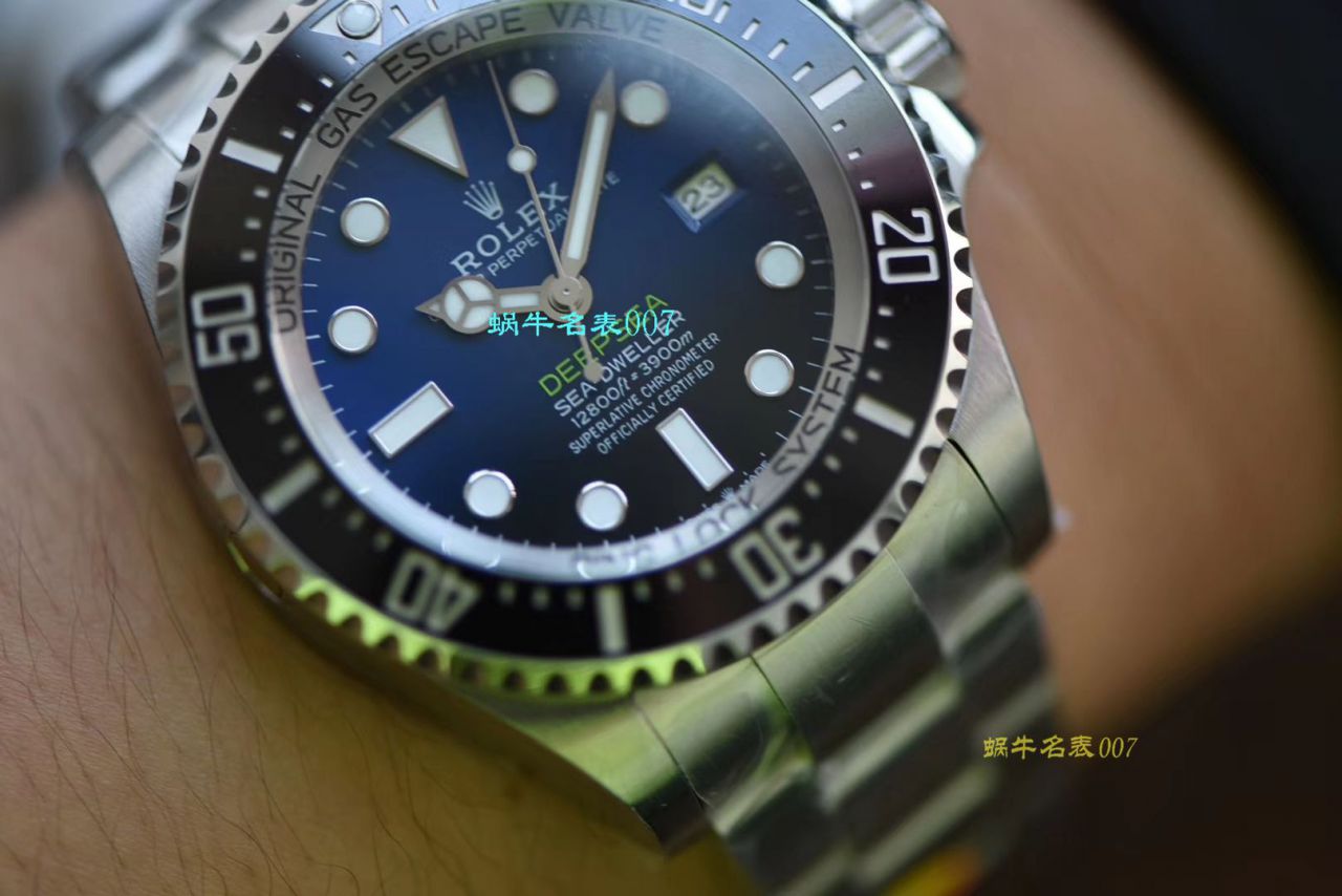 视频评测超级神器  N厂最新904L超级渐变蓝鬼王～劳力士m126660-0002手表 / R500