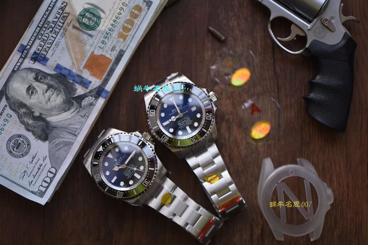 视频评测超级神器  N厂最新904L超级渐变蓝鬼王～劳力士m126660-0002手表 / R500