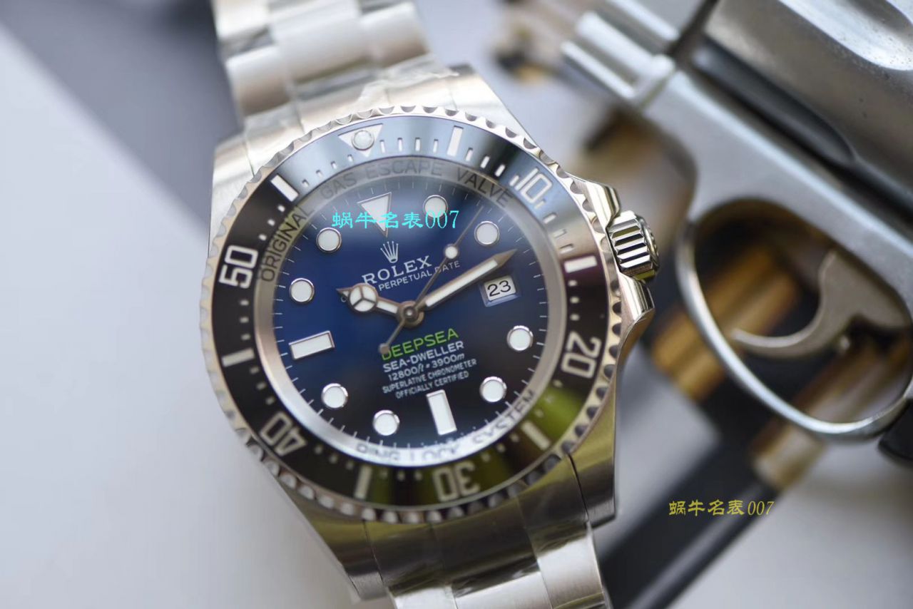 视频评测超级神器  N厂最新904L超级渐变蓝鬼王～劳力士m126660-0002手表 / R500