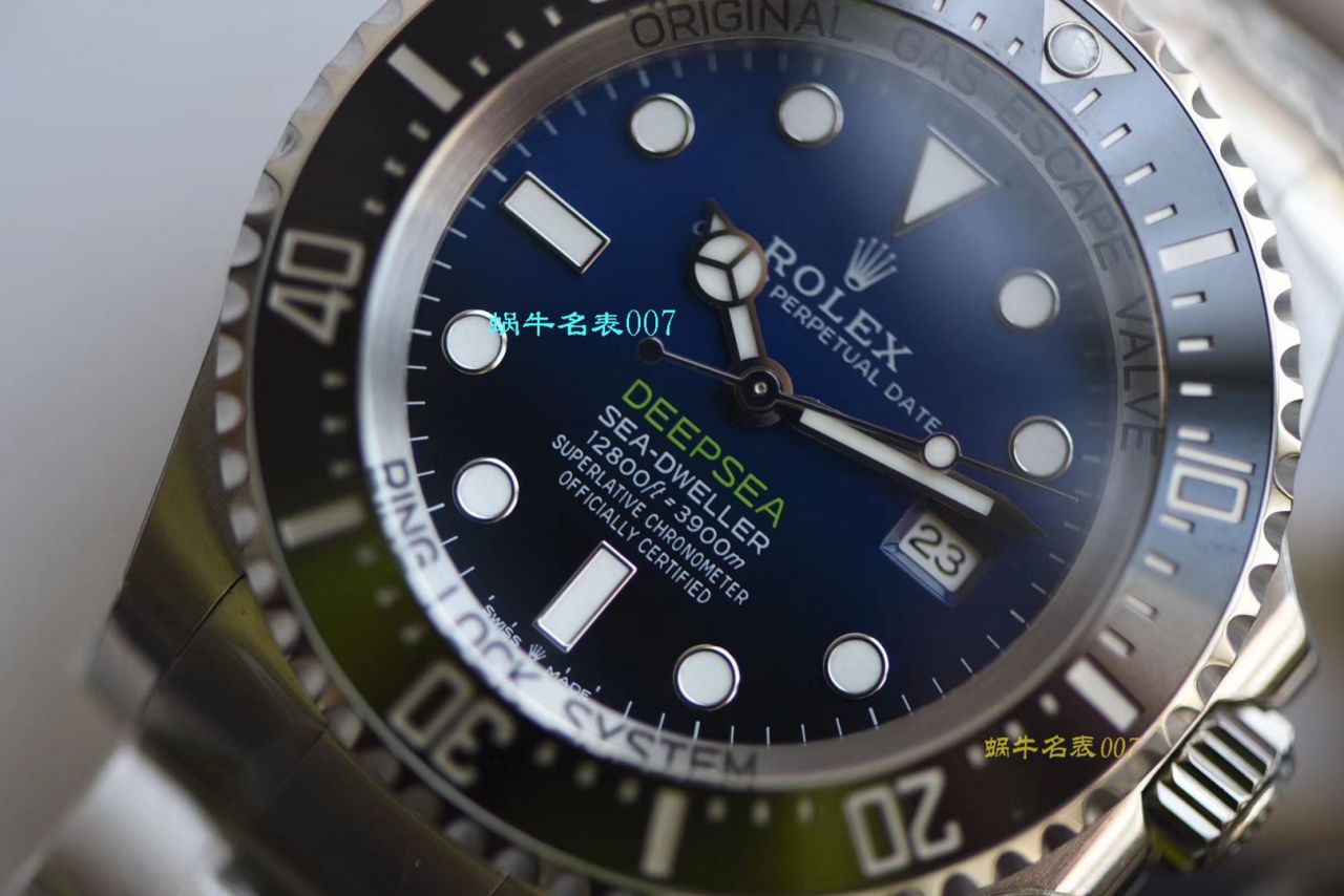视频评测超级神器  N厂最新904L超级渐变蓝鬼王～劳力士m126660-0002手表 / R500