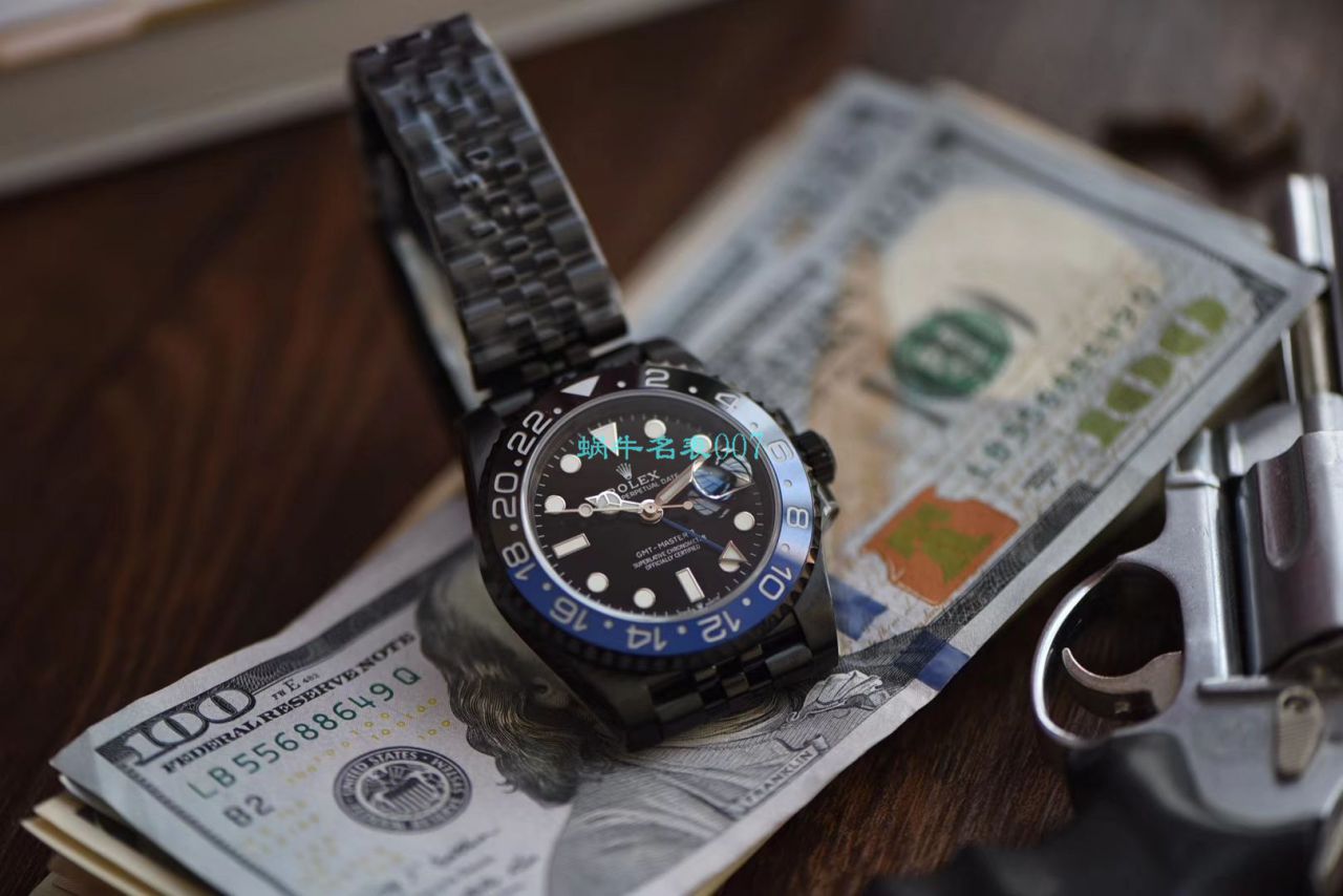   LF厂Batman定制版劳力士格林尼治Rolex GMT-Master II M126710blnr-0002 / R502