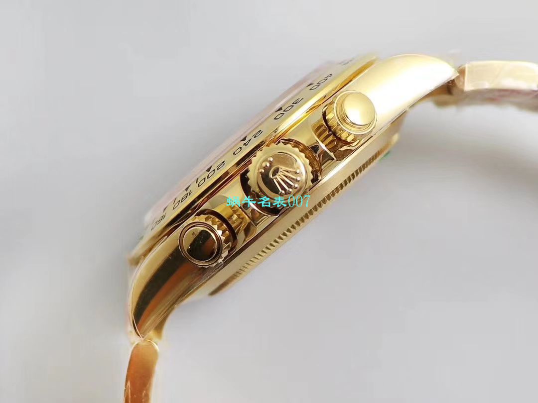   N厂表独家真正4130机芯  劳力士宇宙计型迪通拿116508金盘腕表 / R389