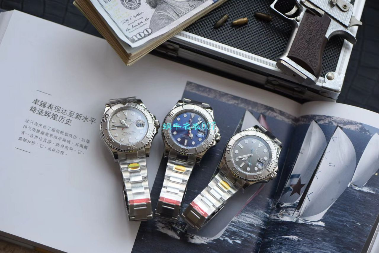 视频评测N厂Rolex  904钢劳力士游艇名仕YM型系列116622-78760 银盘腕表 / R512