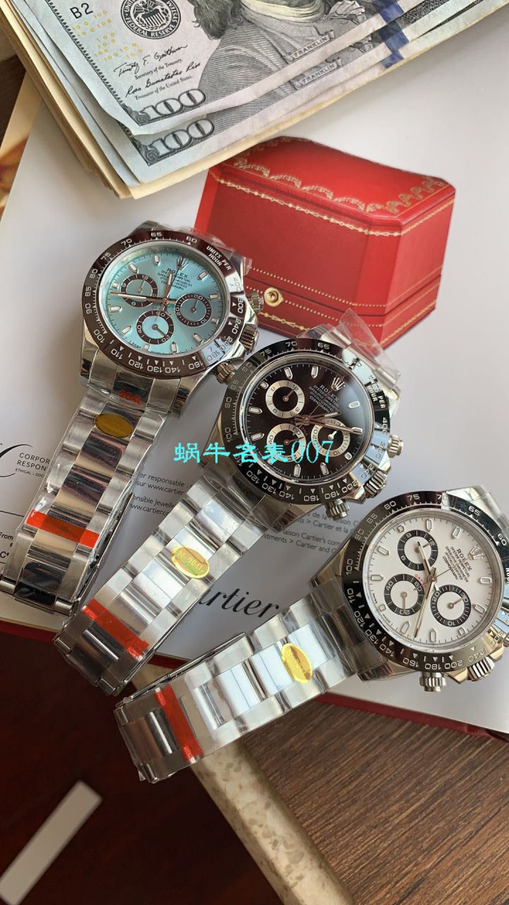   N厂V3升级版表  Rolex熊猫迪劳力士宇宙计型迪通拿系列116500LN-78590白盘腕表 / R508