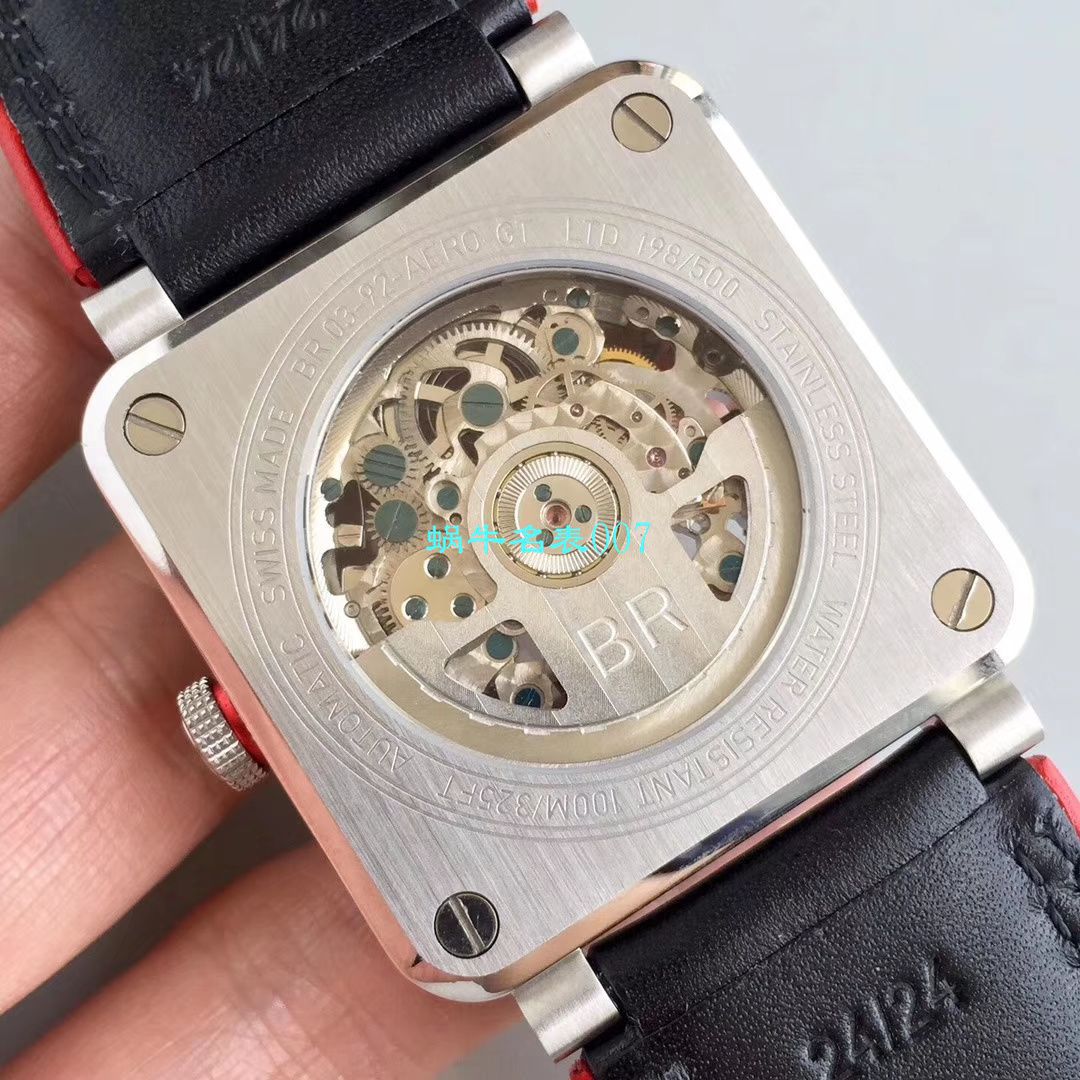   BR厂Bell & Ross  柏莱士INSTRUMENTS系列BR 03-92 AEROGT腕表 / BR0392AEROGT