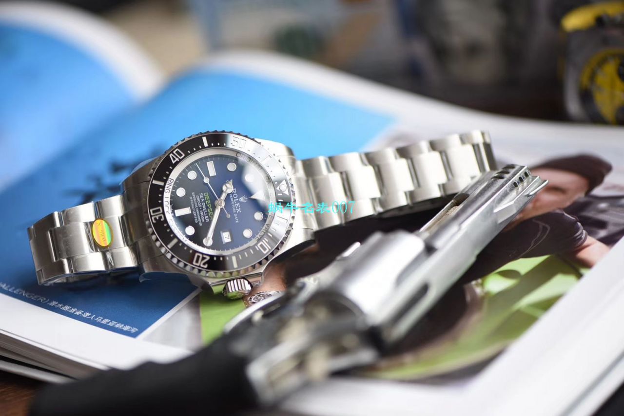 视频评测超级神器  N厂最新904L超级渐变蓝鬼王～劳力士m126660-0002手表 / R500