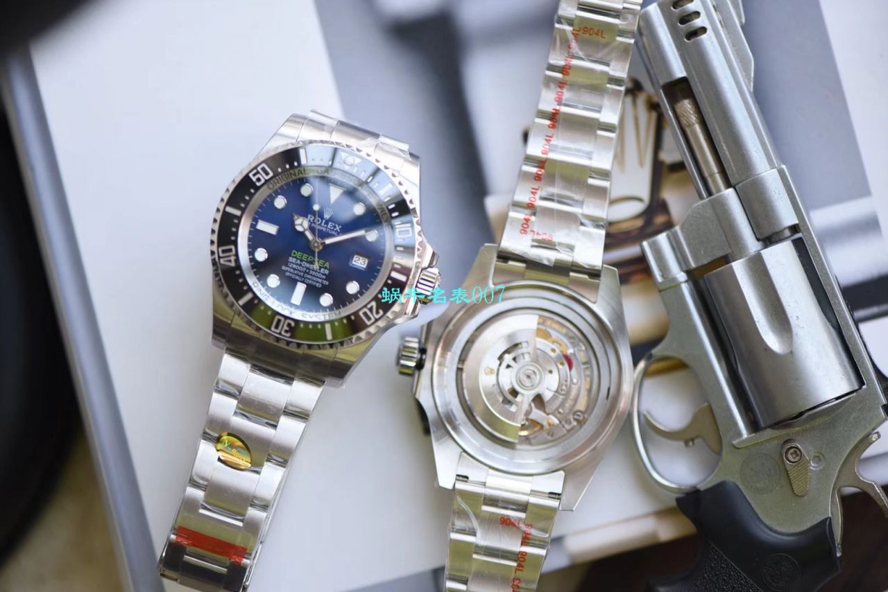 视频评测超级神器  N厂最新904L超级渐变蓝鬼王～劳力士m126660-0002手表 / R500