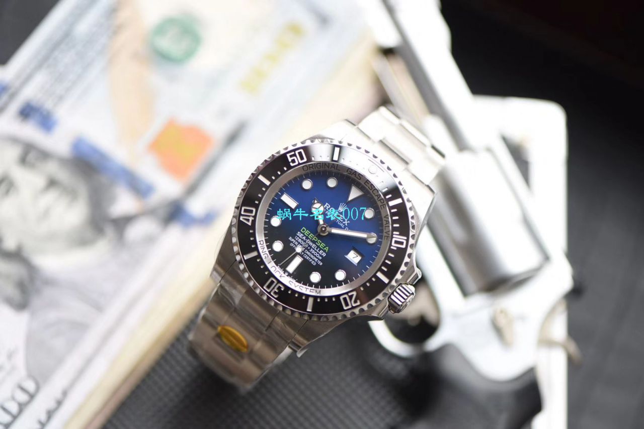 视频评测超级神器  N厂最新904L超级渐变蓝鬼王～劳力士m126660-0002手表 / R500